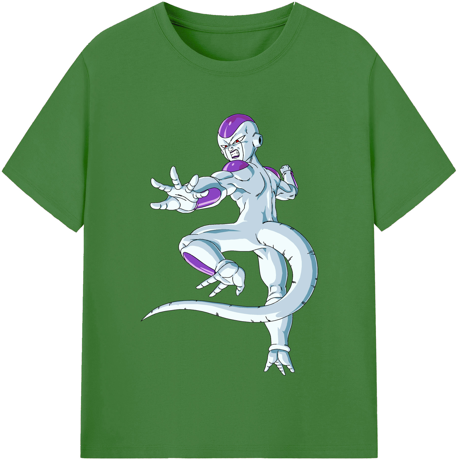 （画像用） ドラゴンボール フリーザ DRAGON BALL Frieza レディースカジュアルプリントTシャツ（綿100％）